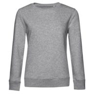   B&C WW32B Inspire női kereknyakú pulóver XS-XL HEATHER GREY