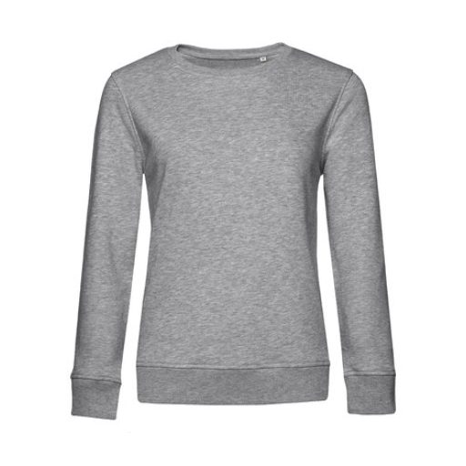B&C WW32B Inspire női kereknyakú pulóver XS-XL HEATHER GREY