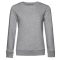 B&C WW32B Inspire női kereknyakú pulóver XS-XL HEATHER GREY