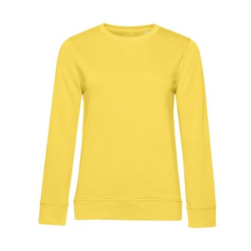 B&C WW32B Inspire női kereknyakú pulóver XS-XL YELLOW FIZZ