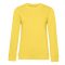 B&C WW32B Inspire női kereknyakú pulóver XS-XL YELLOW FIZZ