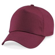 Baseball sapka B010 5 paneles BURGUNDY