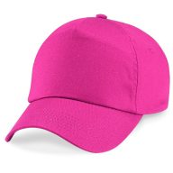 Baseball sapka B010 5 paneles FUXIA