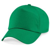Baseball sapka B010 5 paneles KELLY GREEN