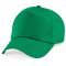 Baseball sapka B010 5 paneles KELLY GREEN
