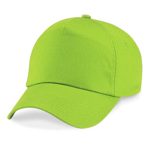 Baseball sapka B010 5 paneles LIME
