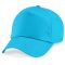 Baseball sapka B010 5 paneles SURF BLUE