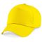 Baseball sapka B010 5 paneles YELLOW