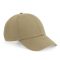 B054 - Beechfield Organic Cotton 6 Panel Cap HOMOKSZÍN
