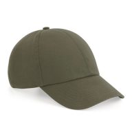 B054 - Beechfield Organic Cotton 6 Panel Cap OLIVA