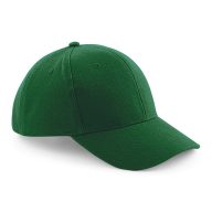   B065 - Beechfield Pro-Style Heavy Brushed Cotton Cap FOREST GREEN