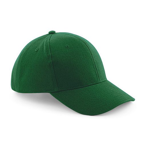 B065 - Beechfield Pro-Style Heavy Brushed Cotton Cap FOREST GREEN