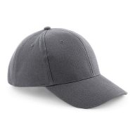   B065 - Beechfield Pro-Style Heavy Brushed Cotton Cap GRAPHITE GREY