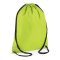 G005 - poliészter tornazsák 11L 33x45cm LIME