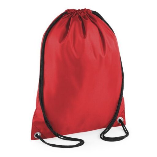 G005 - poliészter tornazsák 11L 33x45cm PIROS