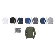 (Kereknyakú, 80% pamut, 20% poliészter, 280g/m² ) RUSSEL 0R262M0 kereknyakú férfi pulóver S-4XL