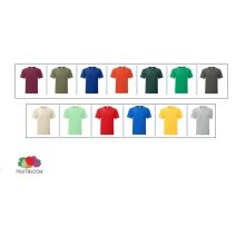 (Könnyű, vékony kánikula póló, nincs tartása ) Fruit of the Loom 61430 Iconic 150 T 150 gr/m2  (S-5XL)