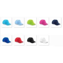 B010b - Beechfield Junior Original 5 paneles baseball sapka